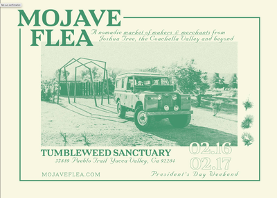Mojave Flea Feb. 16th & 17th